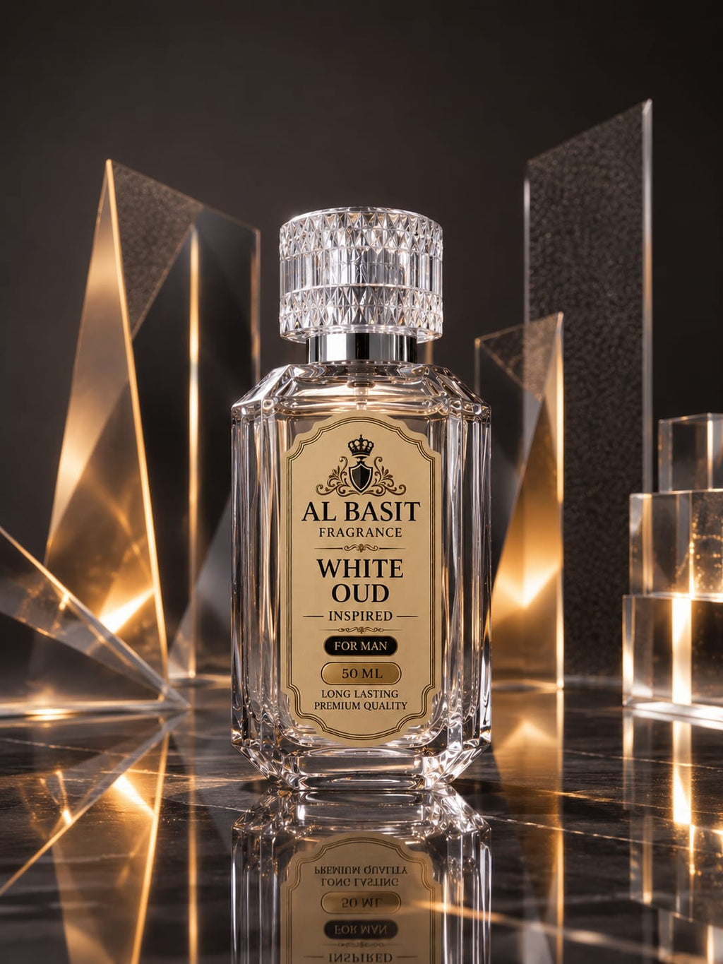 Al Basit Fragrance | White Oud Unisex 50-ml