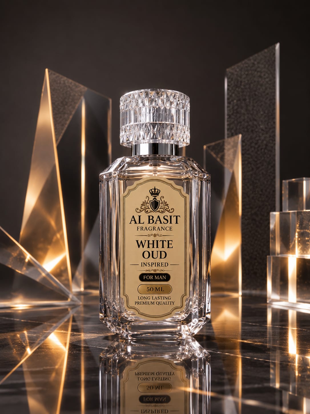 Al Basit Fragrance | White Oud Unisex 50-ml