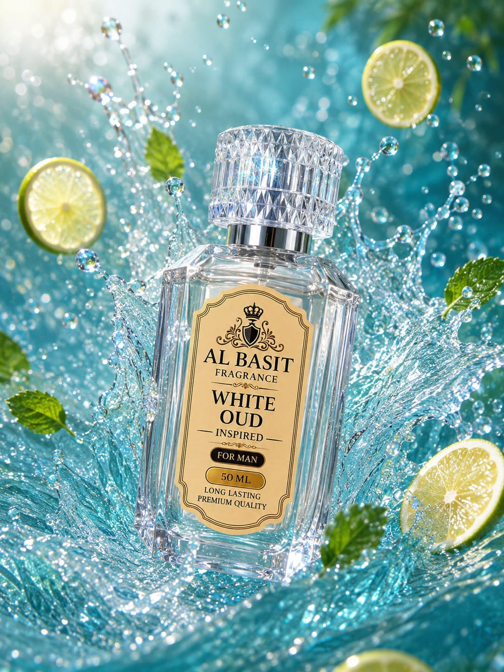 Al Basit Fragrance | White Oud Unisex 50-ml