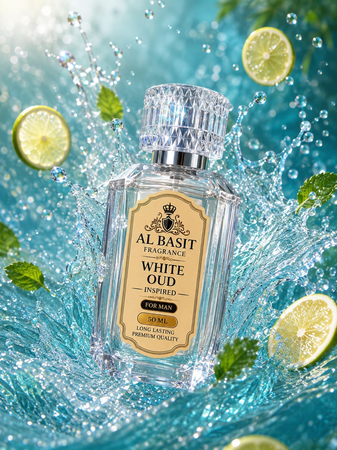 Al Basit Fragrance | White Oud Unisex 50-ml