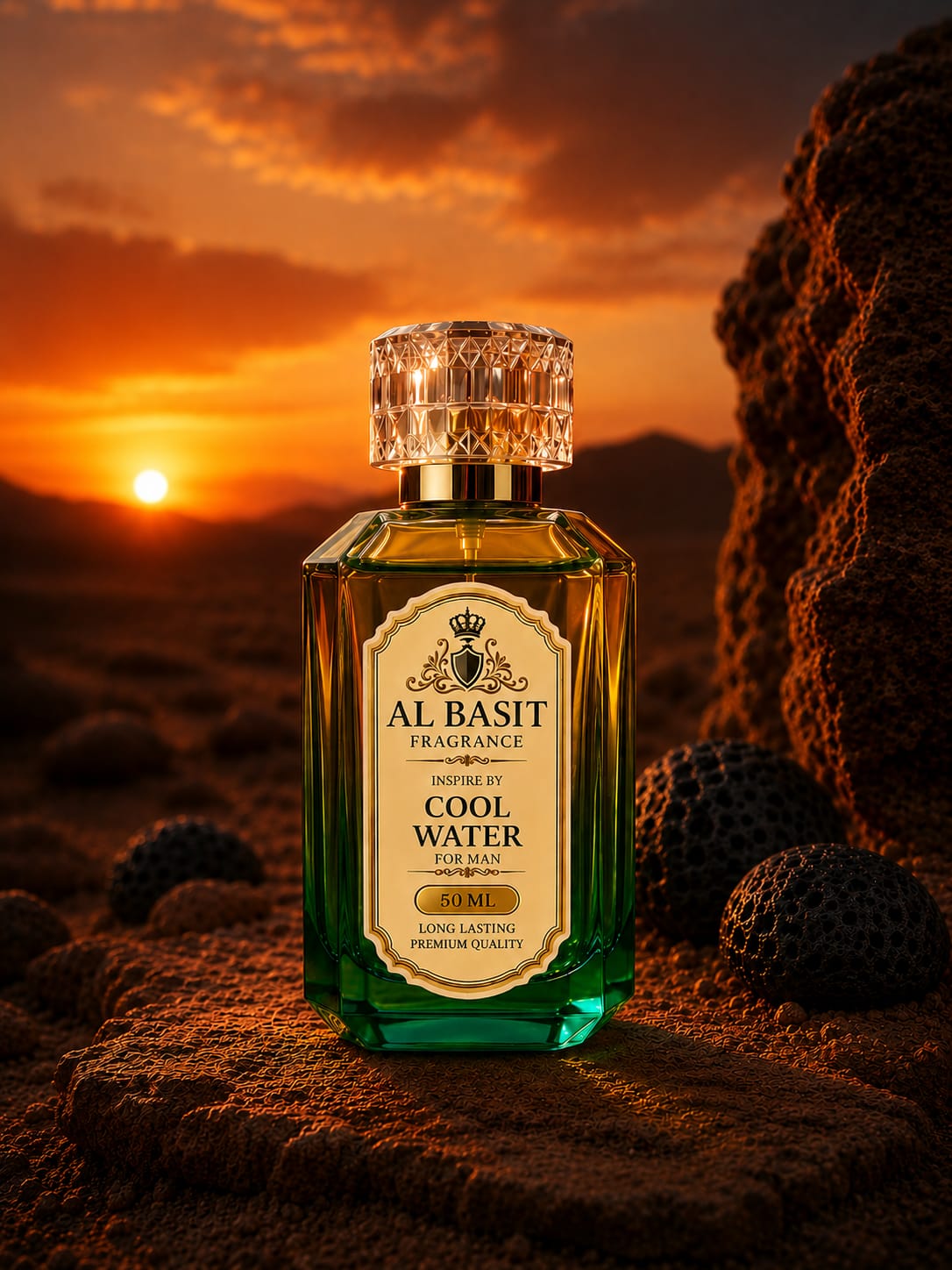 Al Basit Fragrance | Cool Water For Men 50-ml